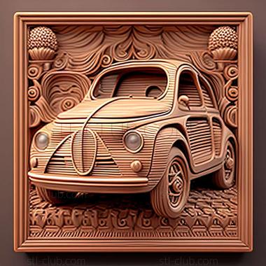 3D модель Fiat 501 (STL)